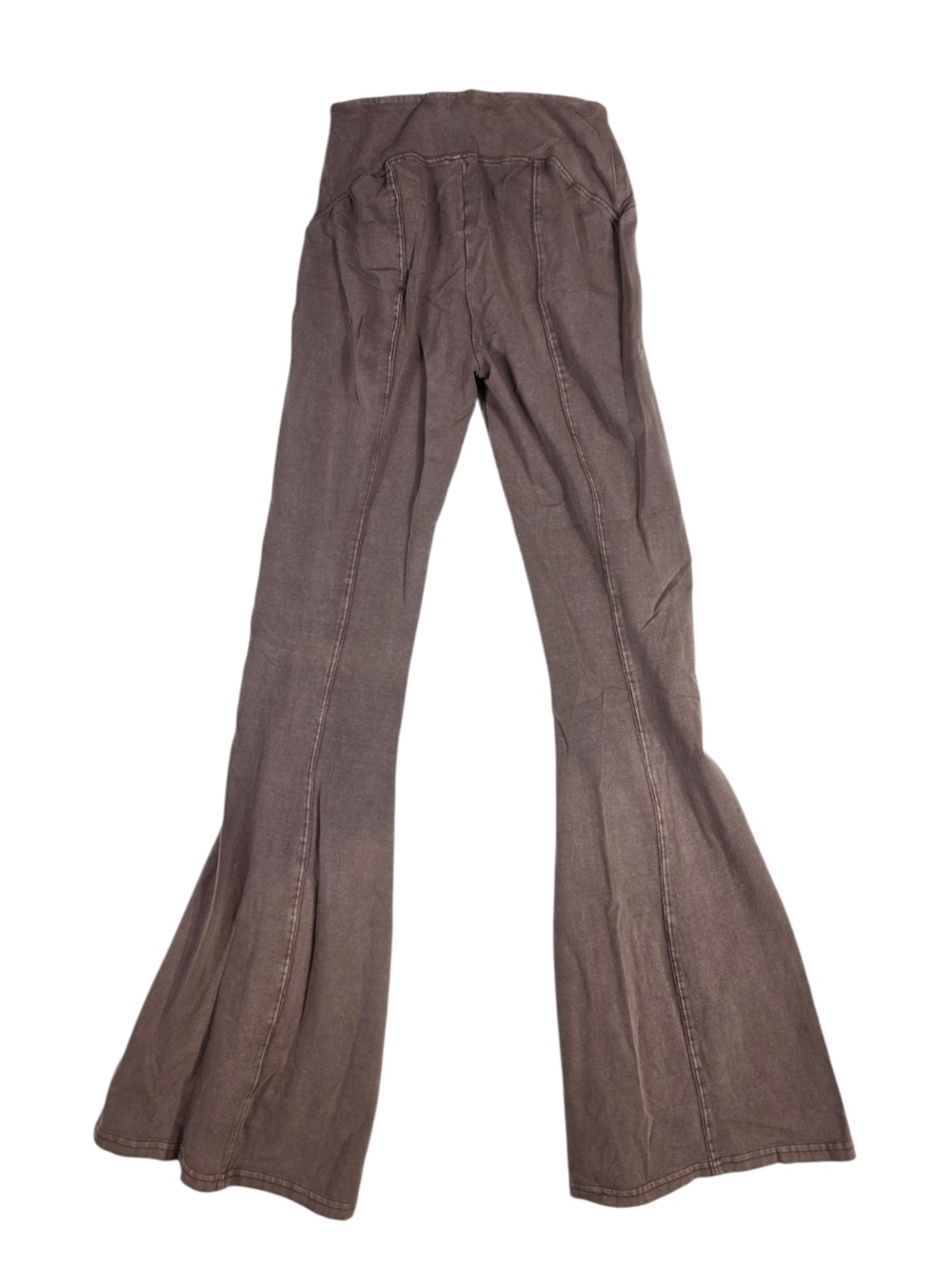 Urban Outfitters out from under acidwashed flare high rise soft pants
